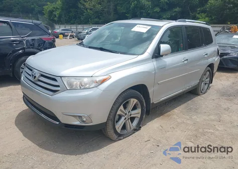 2012 Toyota Highlander Limited V6 from USA, damaged, VIN 5TDYK3EH6CS054787